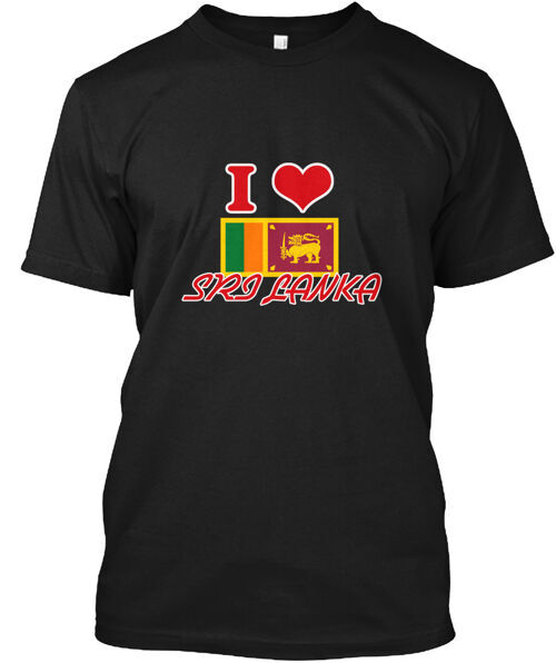 I Love Sri Lanka T-Shirt Made in the USA Size S to 5XL gallery