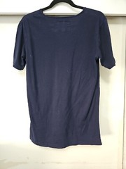 ALLSAINTS Spitalfields Jacks Place Blue S/S Tonic Scoop Neck Shirt Sz XS