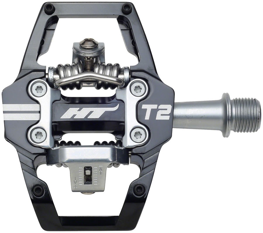 T2 Pedals – HT Components T2 Pedals – Dual Sided Clipless with Platform,