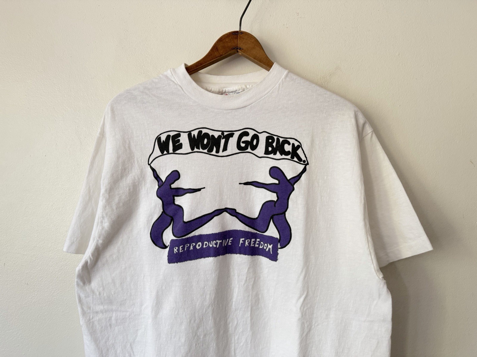 VTG 90s Reproductive Freedom Rights Pro Choice Shirt X-Large gallery