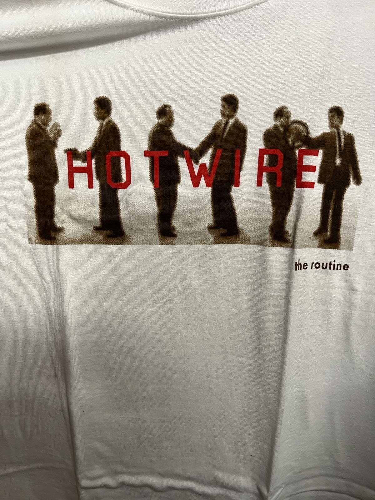 Vintage Band Hotwire T-shirt - Album The Routine Shirt - L gallery
