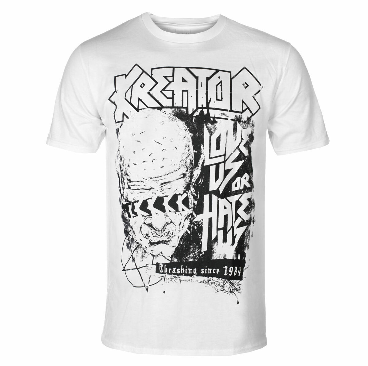Special Kreator Cotton White Short Sleeve For Men Women Shirt LH516