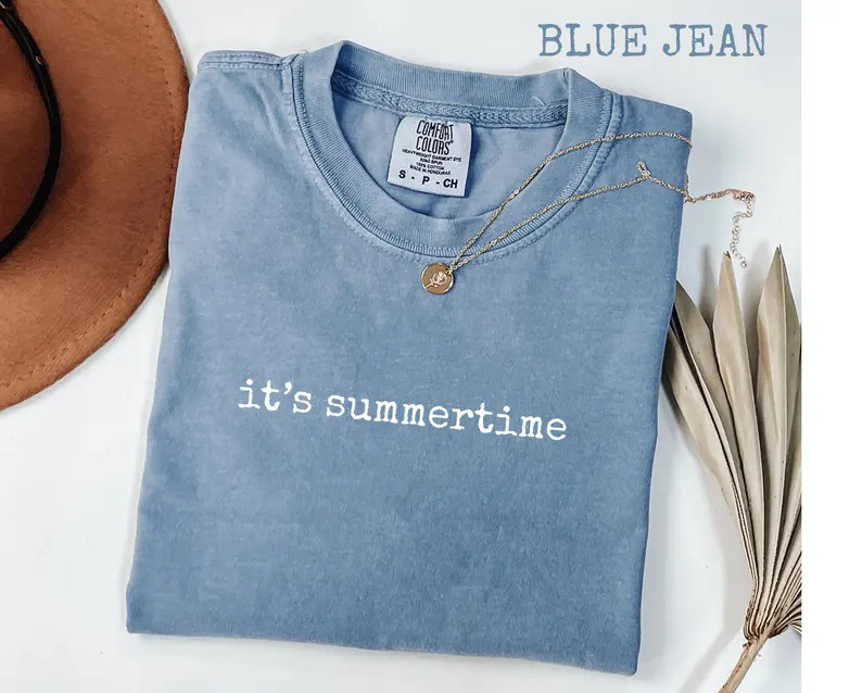 Comfort Tee Its Summertime Beach Ocean Vacation Style gallery