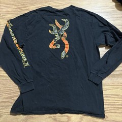 Browning Outdoor Hunting Deer Long Sleeved Shirt Size Large