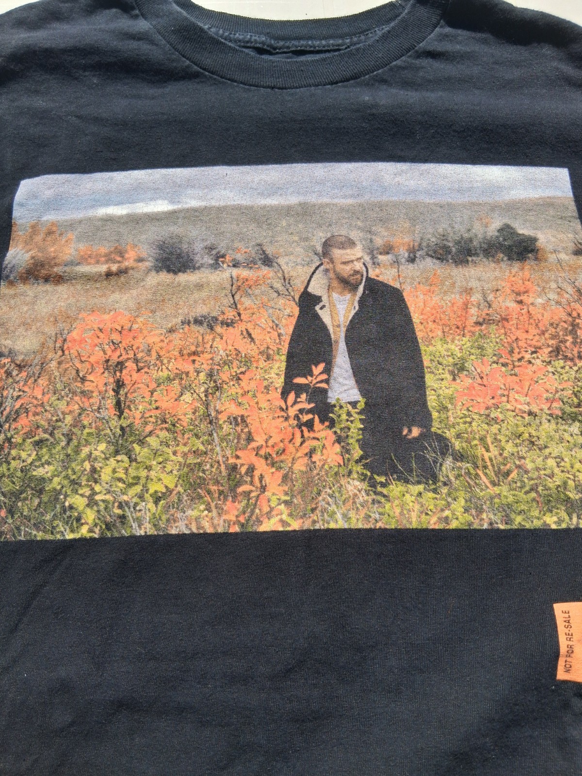 Justin Timberlake Heron Preston Man Of Woods Tour XXL Shirt Concert 2018 Rap gallery