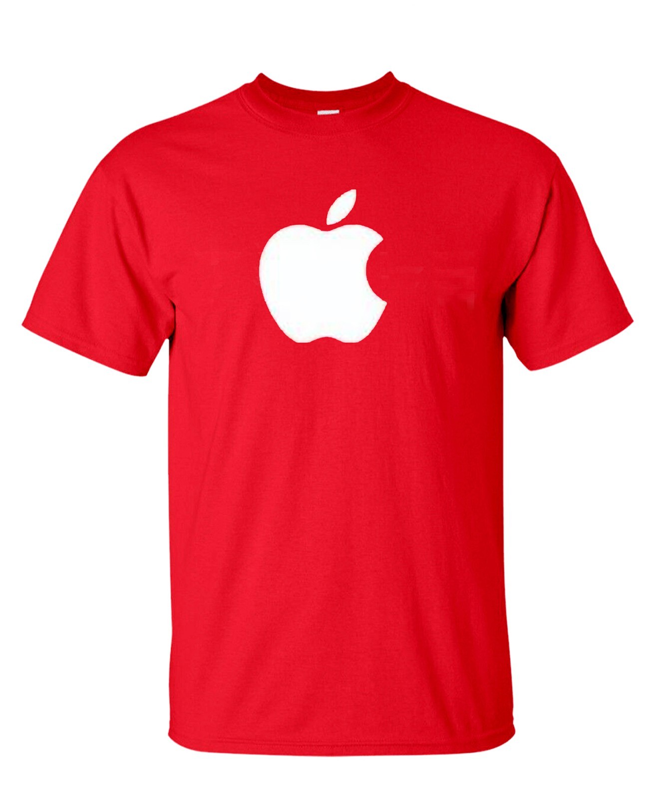 Apple Logo T-Shirt Unisex Cotton Crew Neck | 9 Colors S-XL Casual Tee gallery