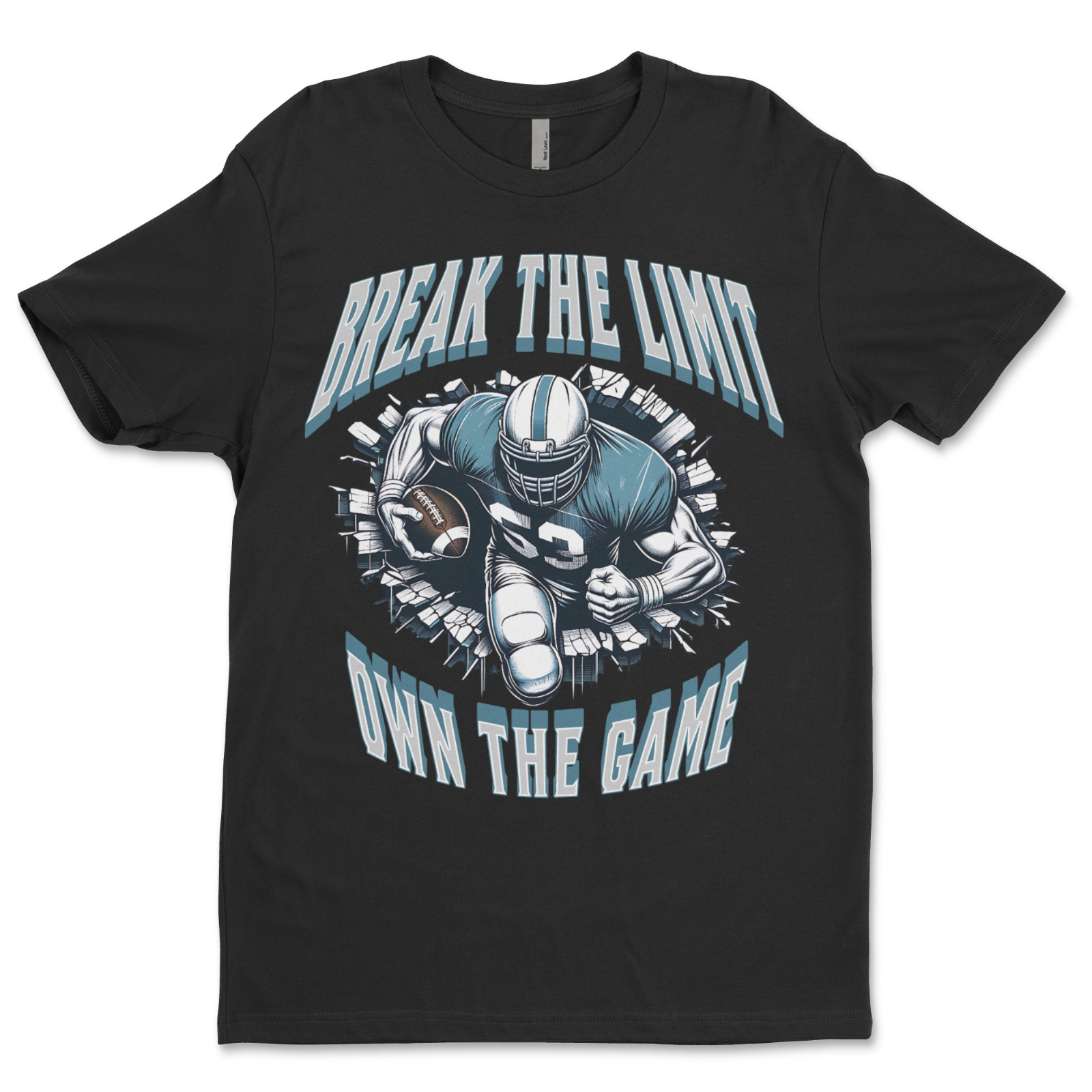 Custom T-Shirt break the limit Dtf Print On Next Level T-Shirt unisexSoft Cotton gallery