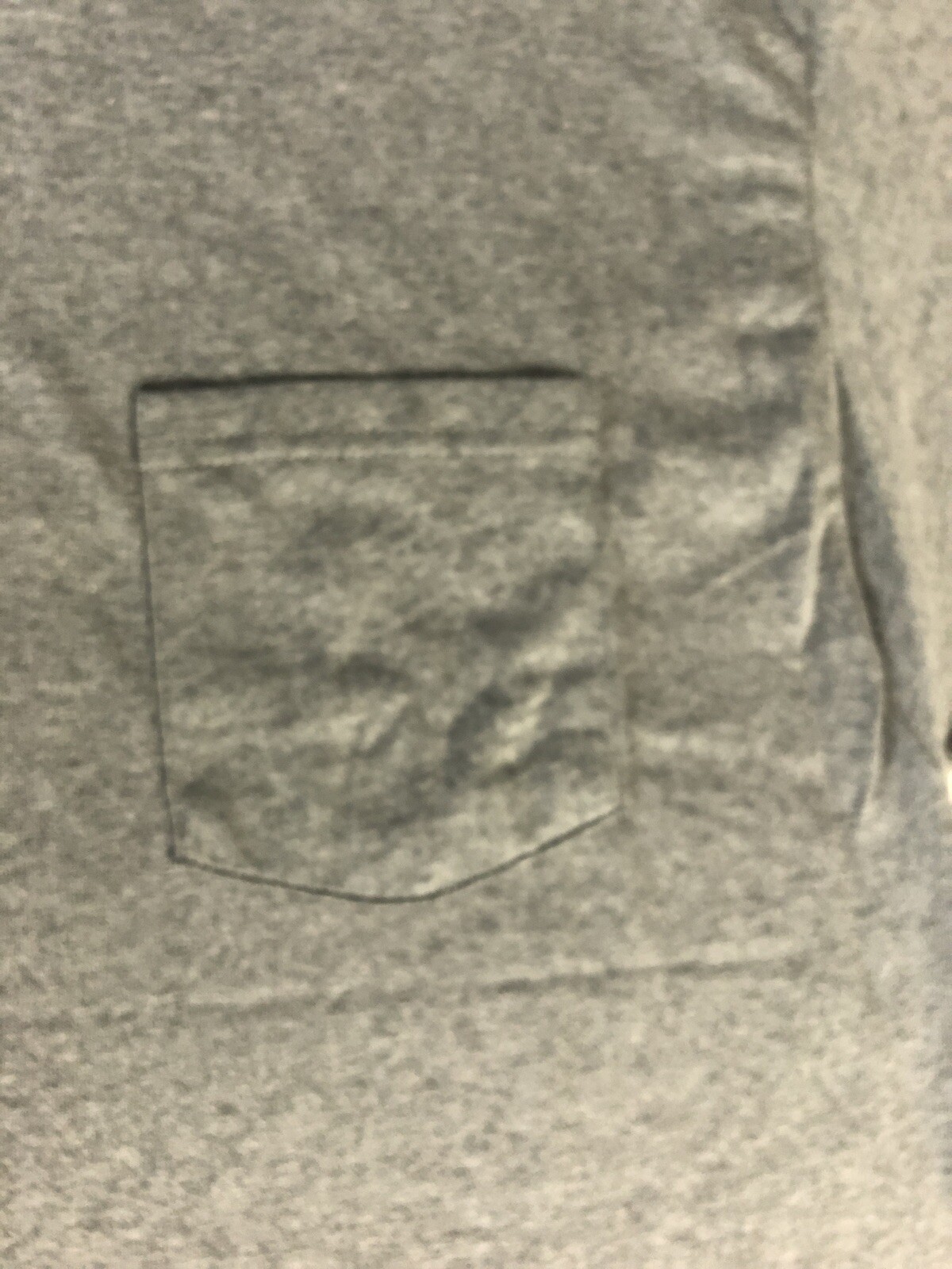 Hanes Comfortblend Pocket T-Shirt Gray Large gallery