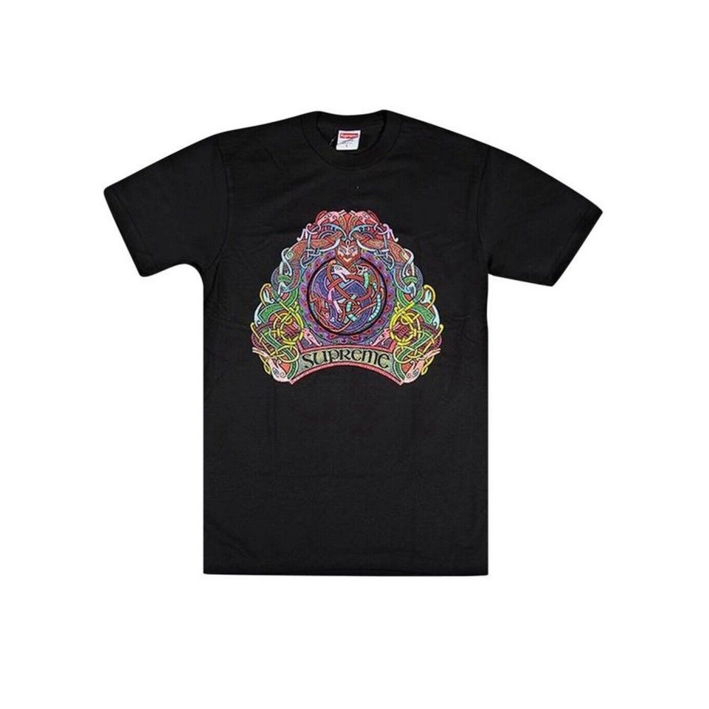 Supreme Knot Tee in Black SS19 Dead-stock/ celtic insignia artwork logo XL NEW!!