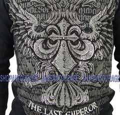 Affliction Fedor Emelianenko Warbird A1091 New Long Sleeve MMA Thermal for Men