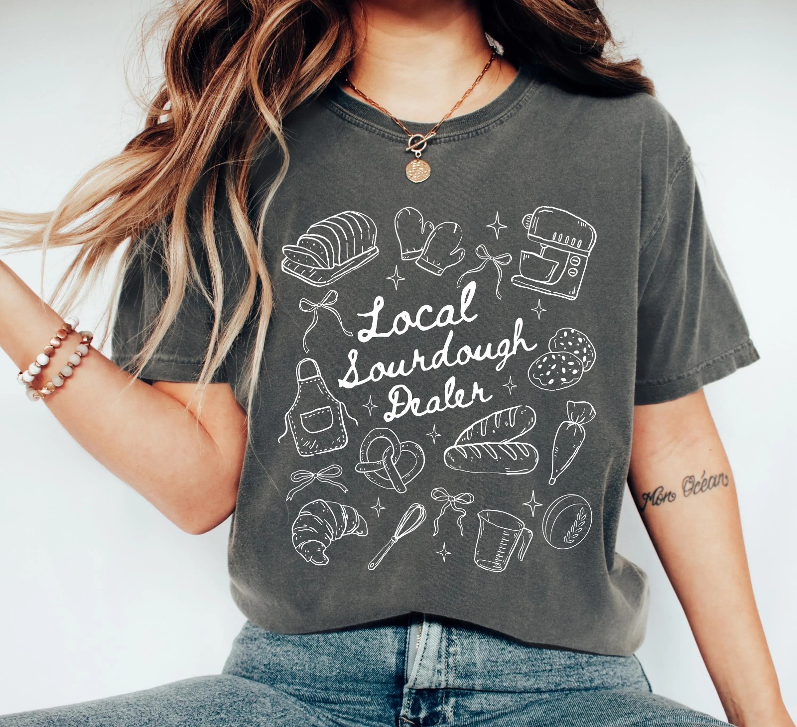 Sourdough Shirt for Women Sourdough Gift Local Sourdough Dealer T-shirt gallery