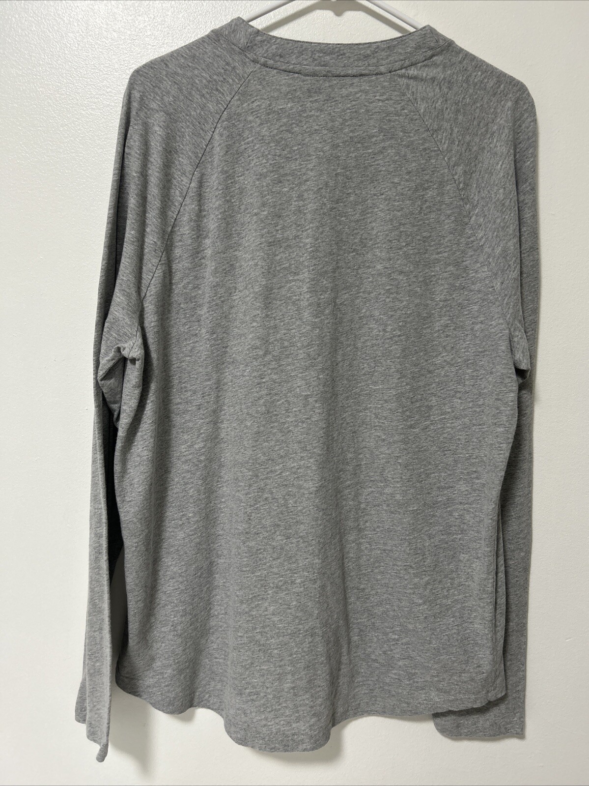 Oakley Henley Top Men Size XL Grey Long Sleeve Pull On gallery