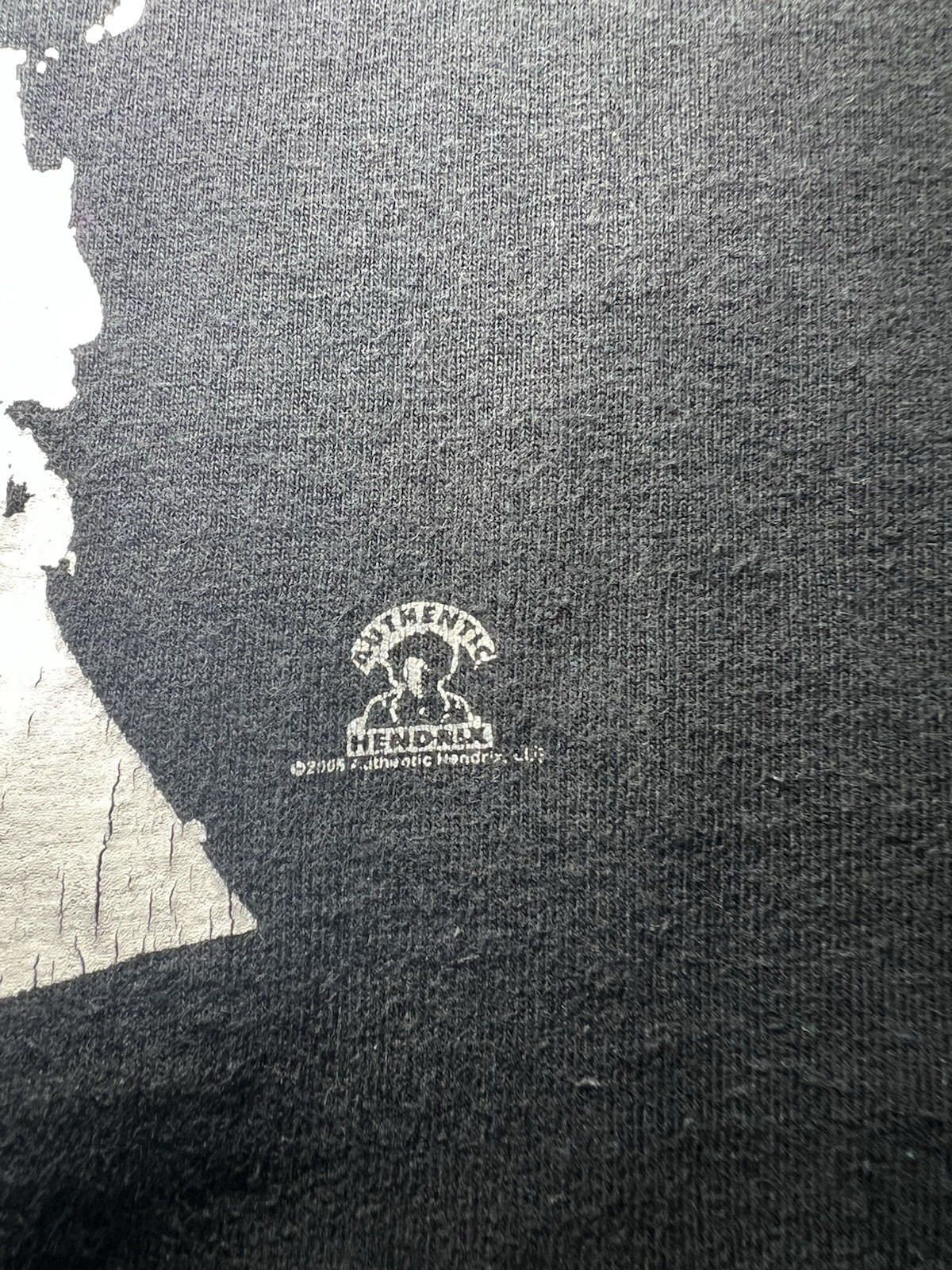 Vintage 2005 Jimi Hendrix T Shirt Black Graphic Band Tee XXL Rock gallery