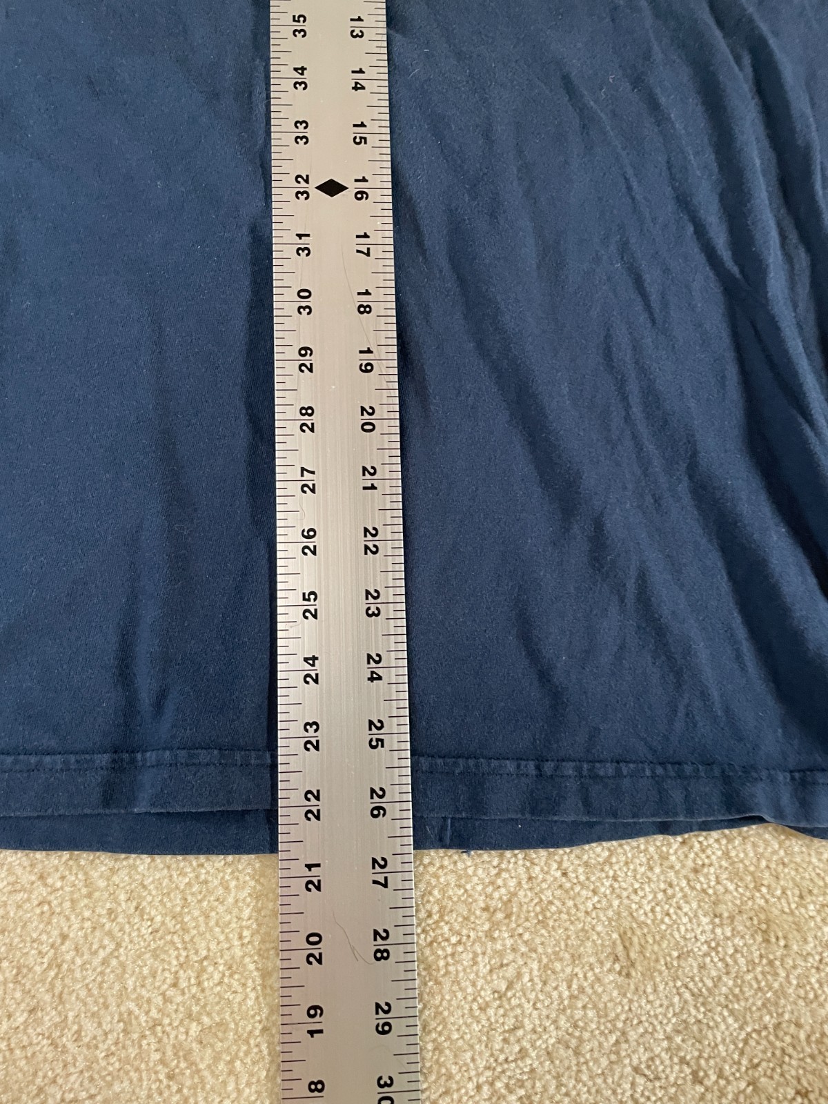 American Eagle Super Soft Long Sleeve T Shirt Mens MT Medium Tall Blue Crew Neck gallery