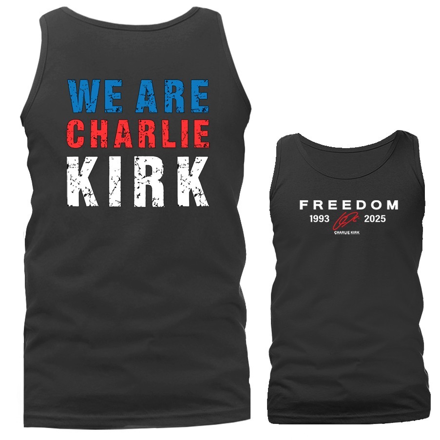 We are Charlie Kirk True Patriot Memorial Tank Top gallery