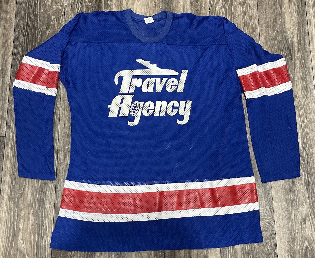 Vintage Travel Agency Bar High Street Columbus Ohio Hockey Jersey Shirt, M / LG gallery
