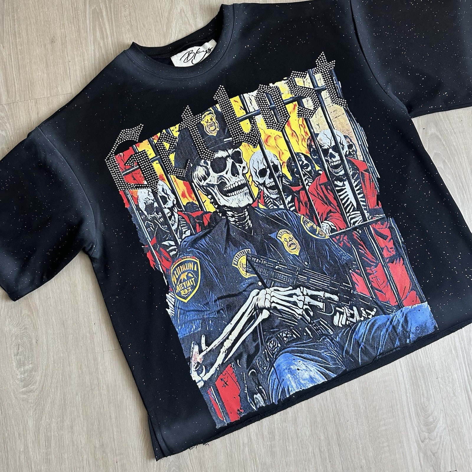 BKYS Get Lost F-Terry Cropped T-shirt Size L gallery