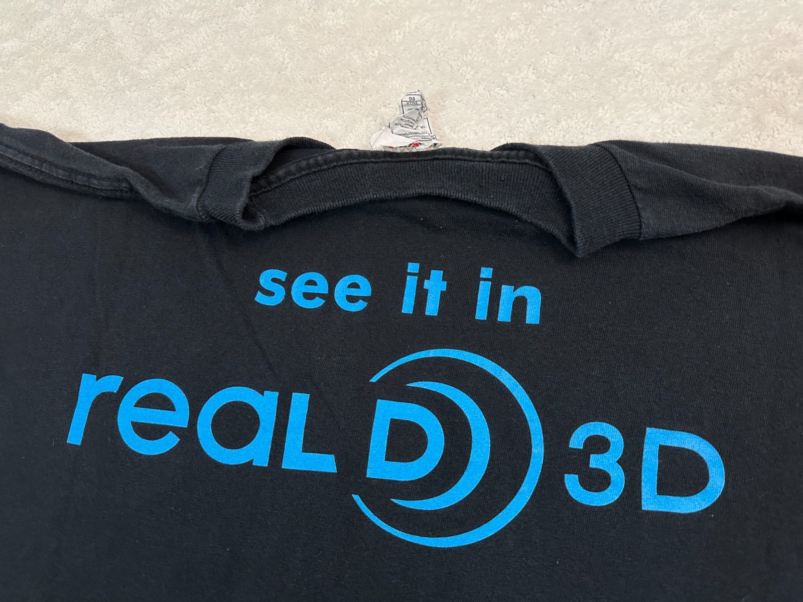 Vintage 2000s 2009 Avatar Movie RealD 3D Promotional Theatre Release T-Shirt XL gallery