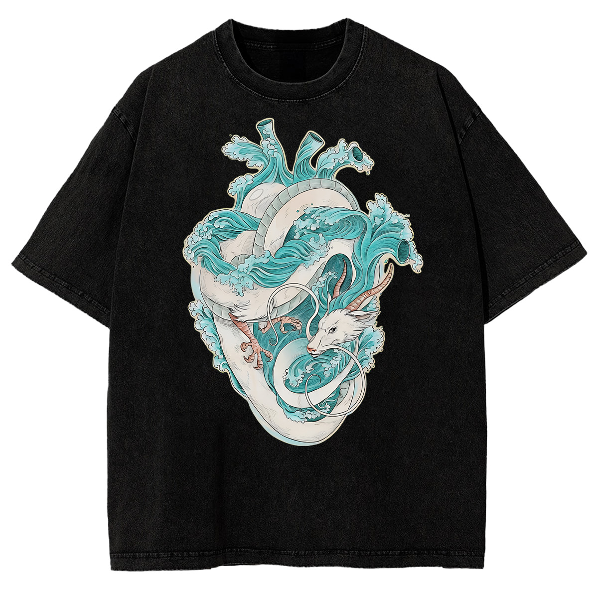DBZ Haku Dragon Spirited Away Graphic Tee Fans And Lovers Anime T-Shirt gallery