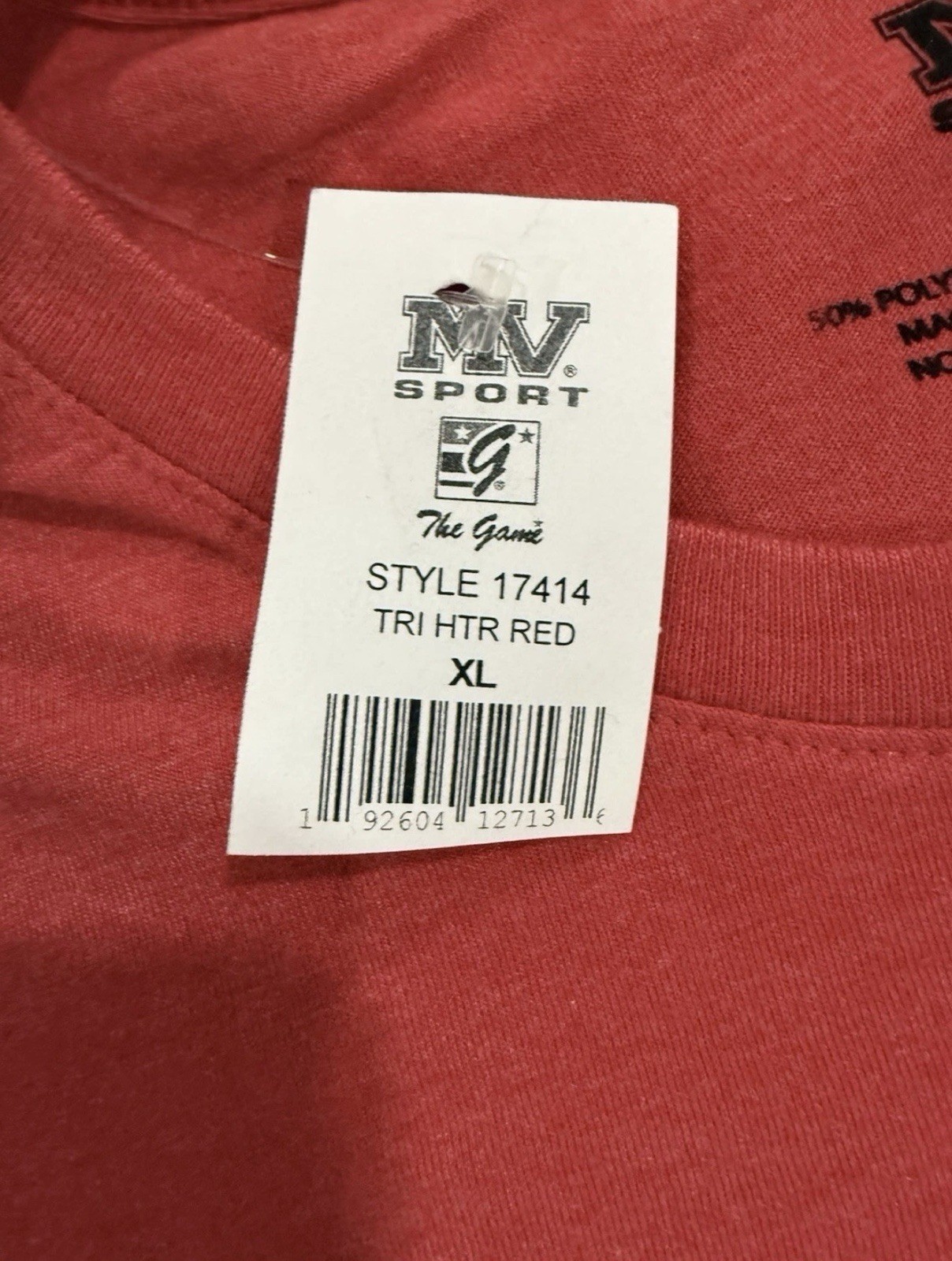 USMC “United States Marines 1775” Red T-Shirt - Size XL - by MV Sport - NWT! gallery