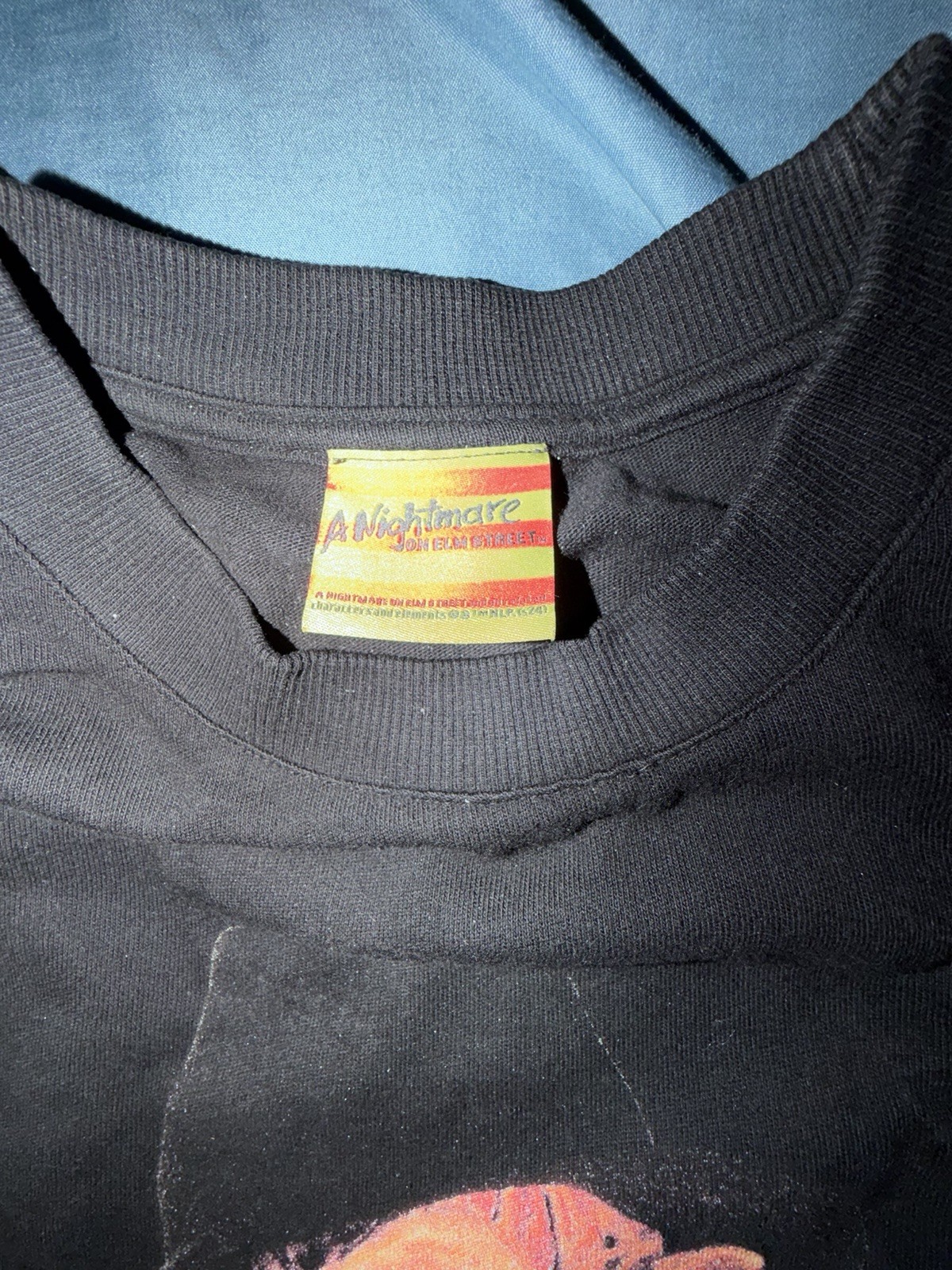 Civil Regime Freddy Krueger A Nightmare on Elm Street Tee Black Double-Sided L gallery