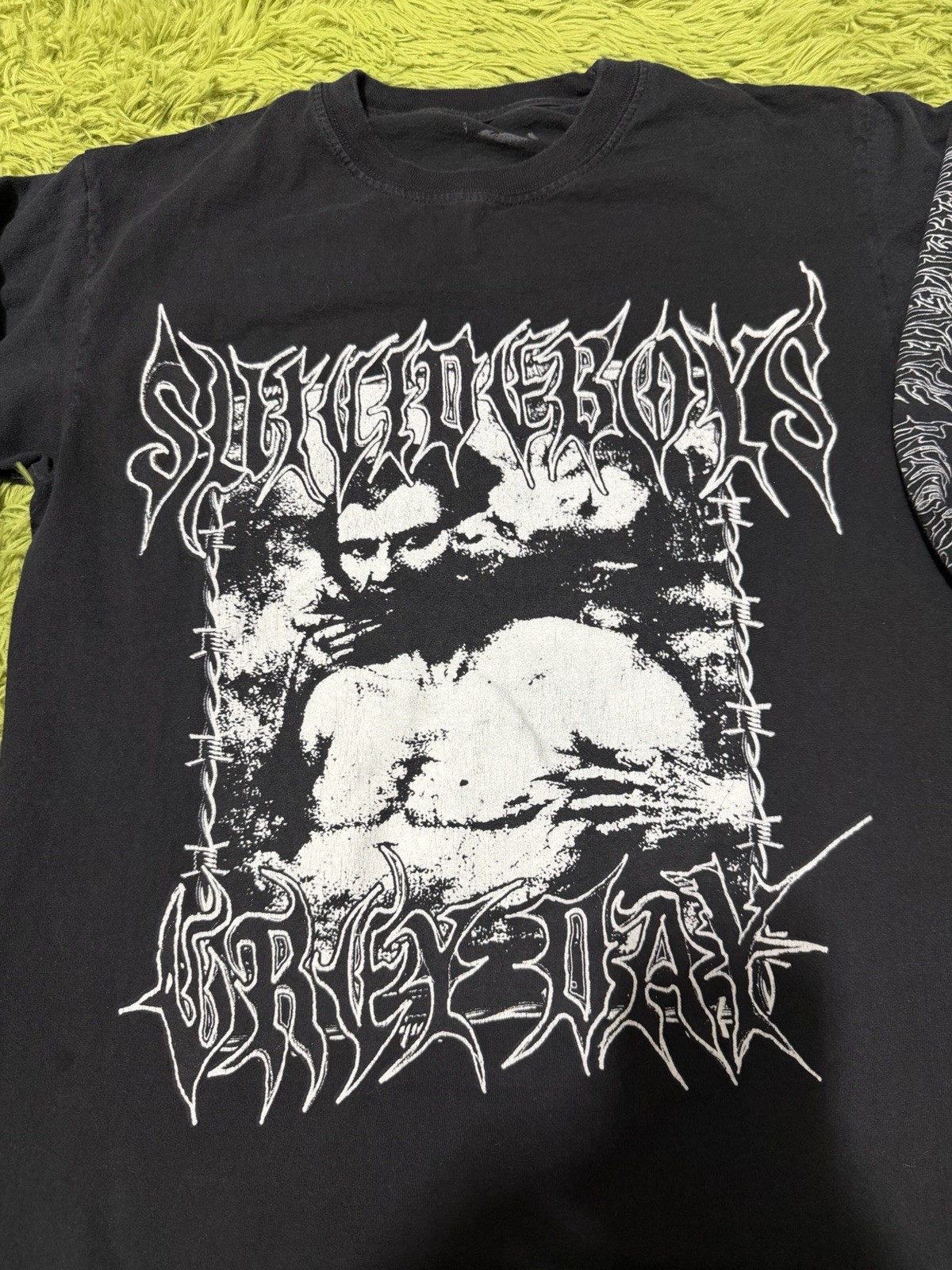 G59 Suicideboys Grey Day Long Sleeve Graphic T-Shirt Size Medium Hits Grunge!!! gallery