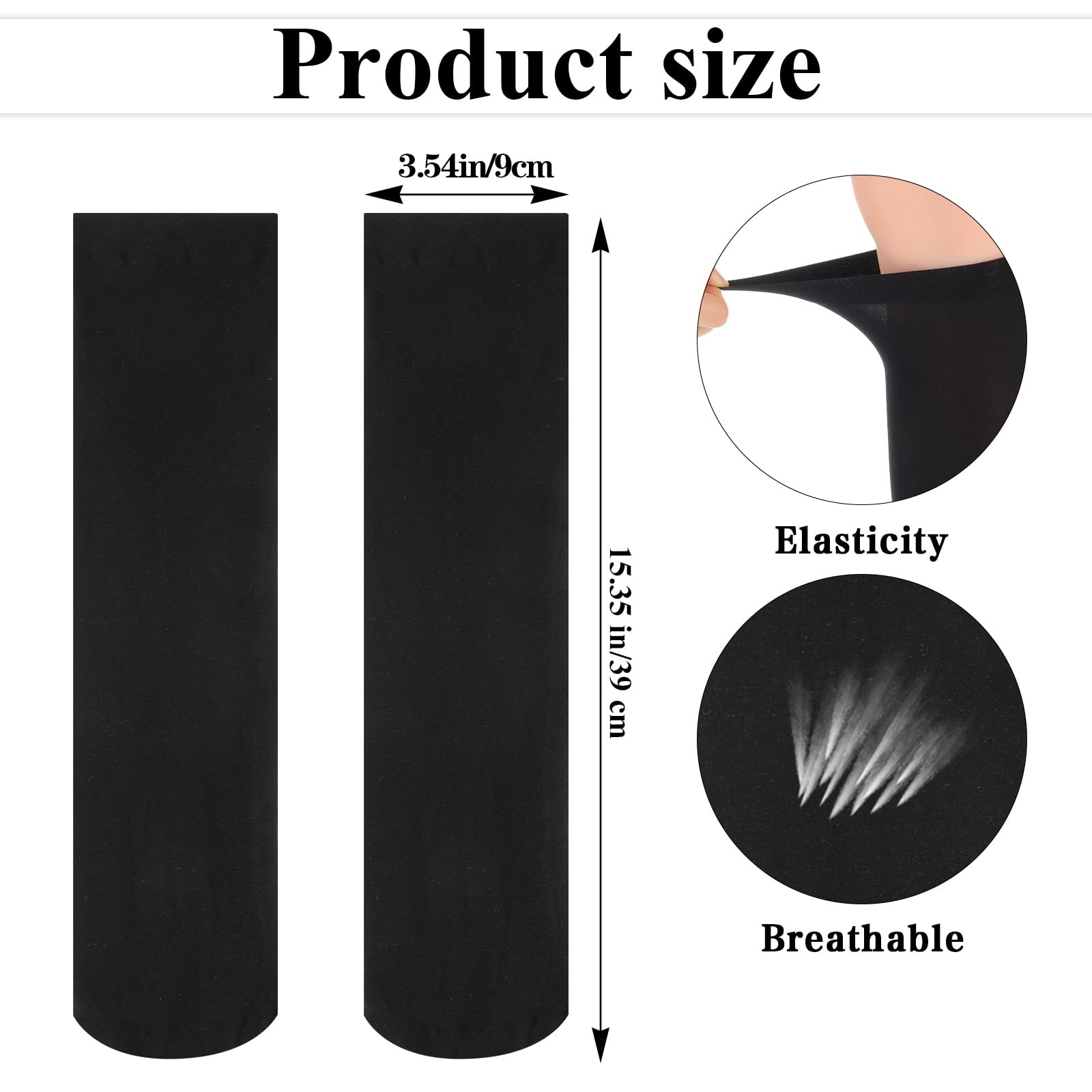 3 Pairs Women's Opaque Knee High Socks, Soft Sexy Knee High Stockings Trouser... gallery