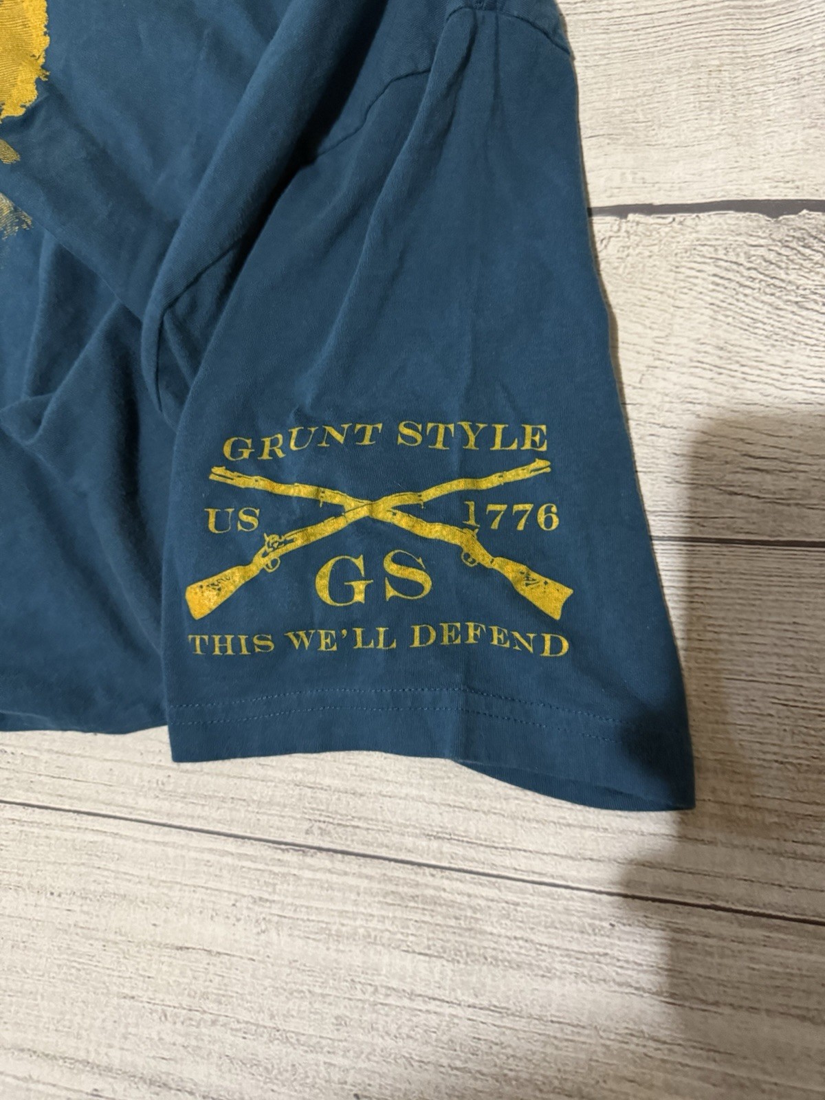 Grunt Style Graphic T Shirt Fly Atomic Airlines This Well Defend Size 3XL XXXL gallery