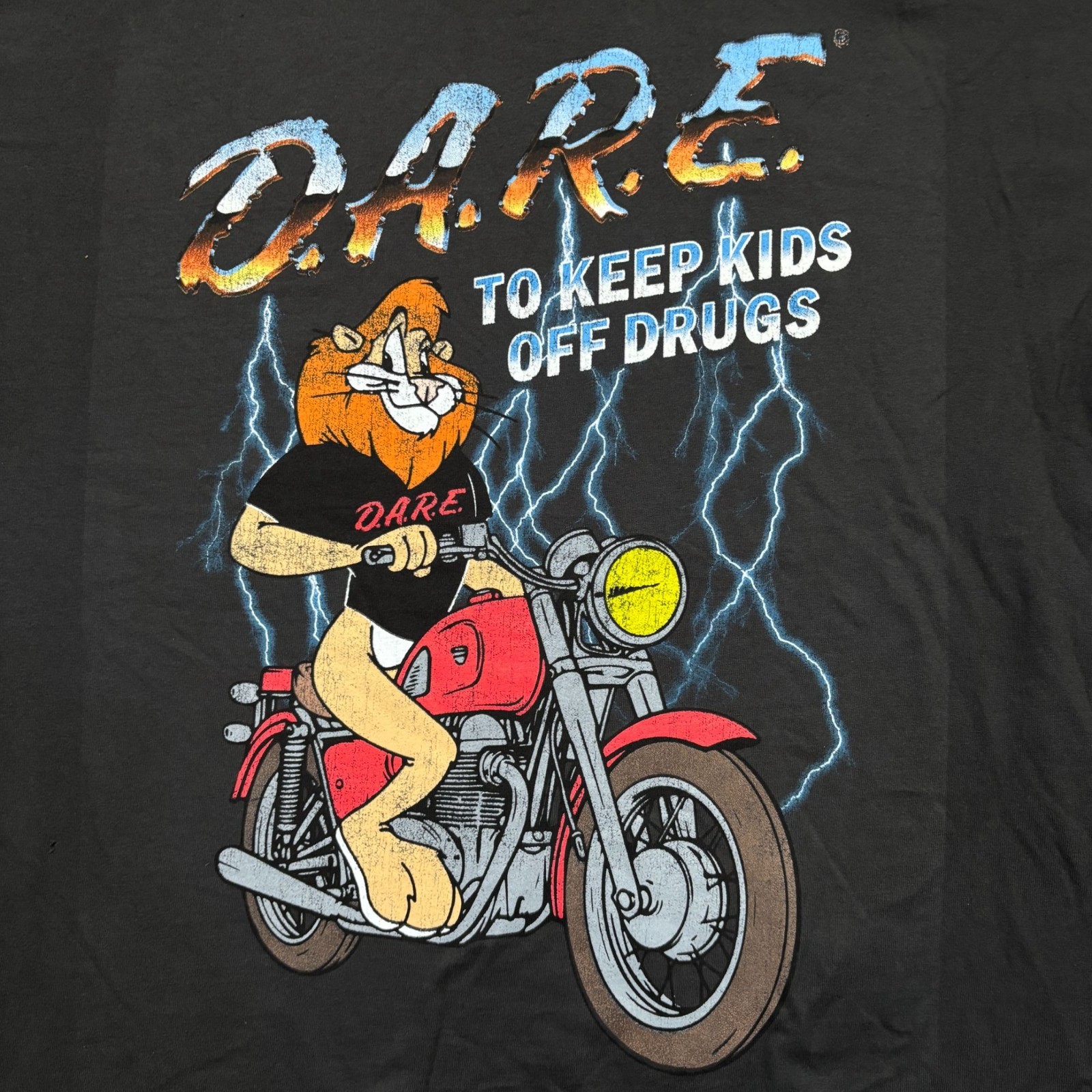 D.A.R.E. “To Keep Kids of Drugs” Graphic T-Shirt Size Large gallery