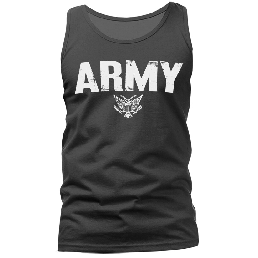 Army Military Patriotic US Flag Veteran Graphic Tank Top gallery