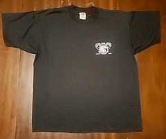Vintage Rolling Thunder Emblem Bike Week Daytona Beach 98 XL Black T-Shirt Rare