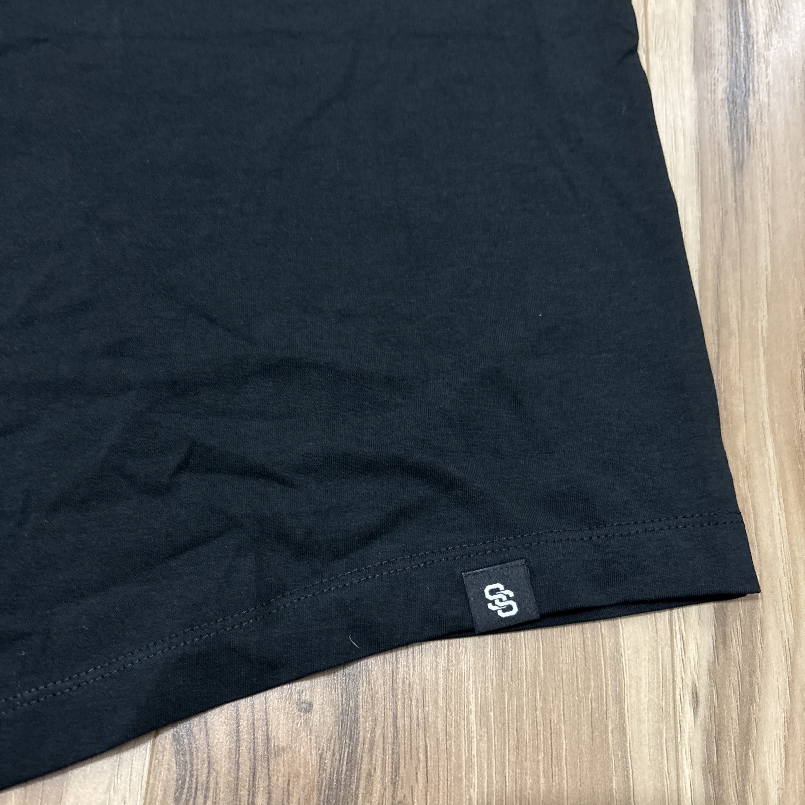 STRONGSIZE Men's Big Tall 6XL Crew Neck T-Shirts Longer Length Black - NWOT gallery