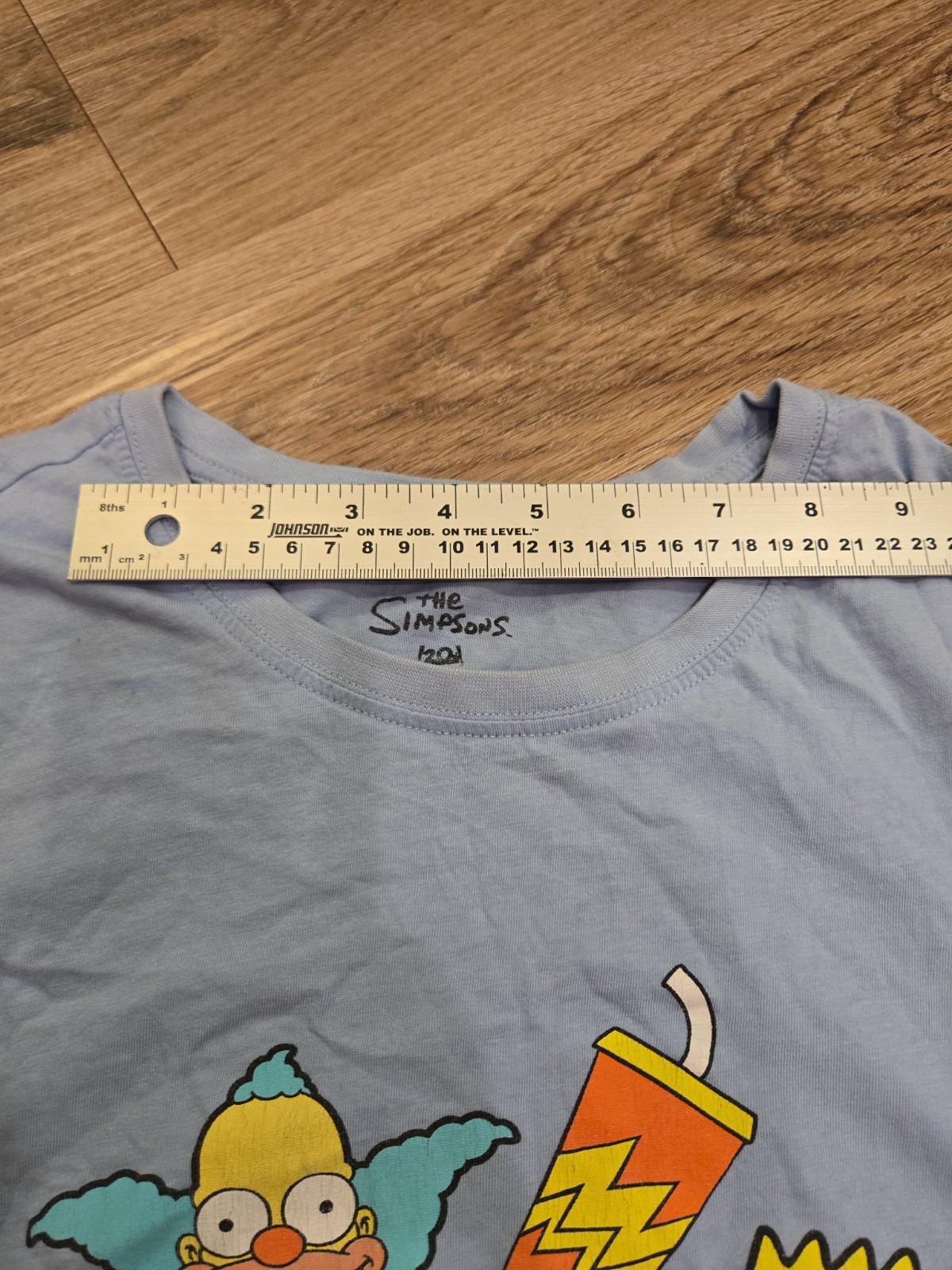 Vintage The Simpsons Bart T-Shirt Mens Large Graphic Tee Cartoon gallery