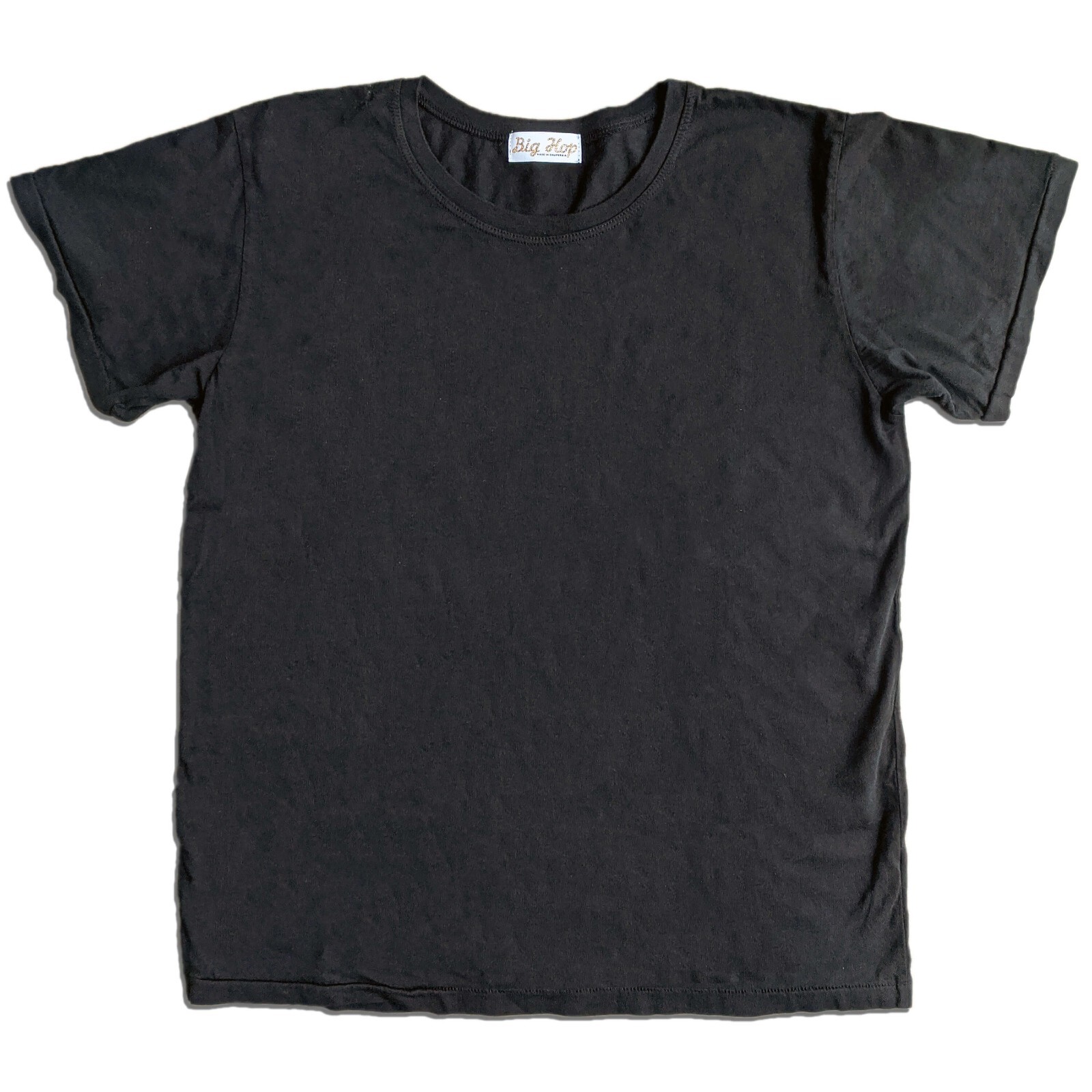Supima Cotton T-Shirt USA Made – Slim Fit Ultra Lightweight – Black gallery