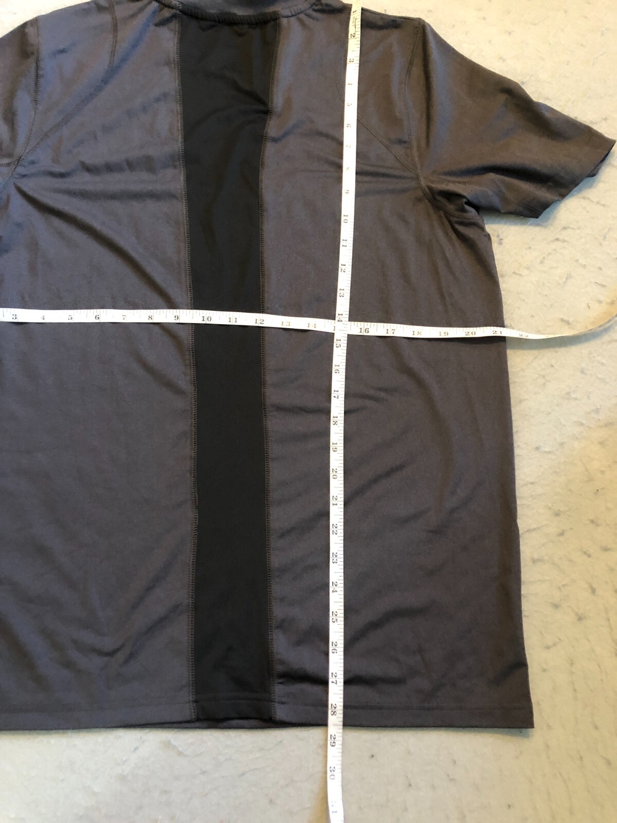 Reebok Shirt Men's Medium Gray Activewear Casual Reflective Tee gallery