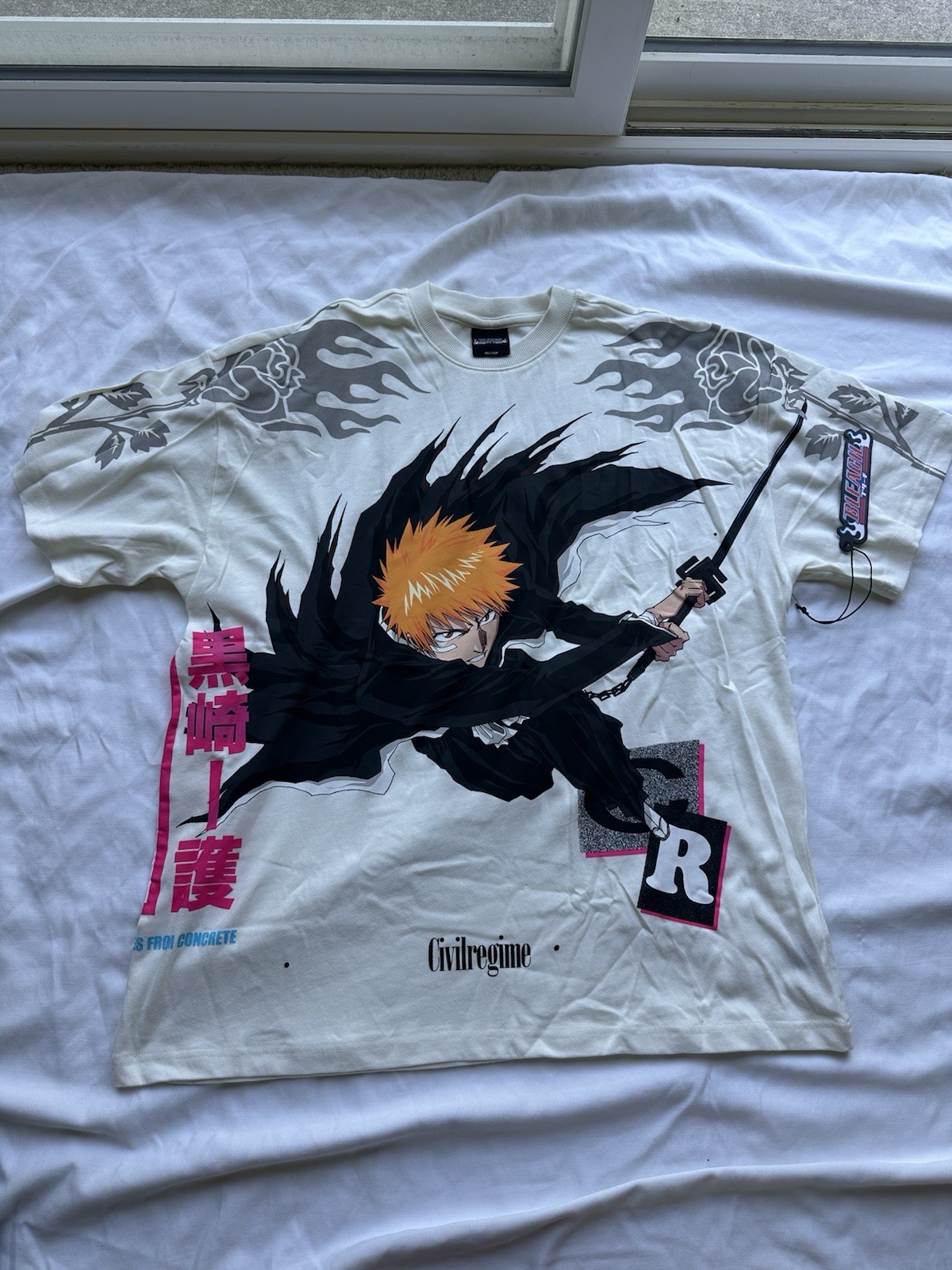 Civil Regime x Bleach (Ichigo Kurosaki )(Bankai Form) Size Medium