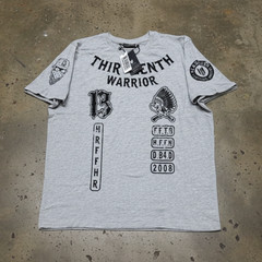 *HEADRUSH* (Heather Grey) ~Thirteenth Warrior~ Short Sleeve T-Shirts