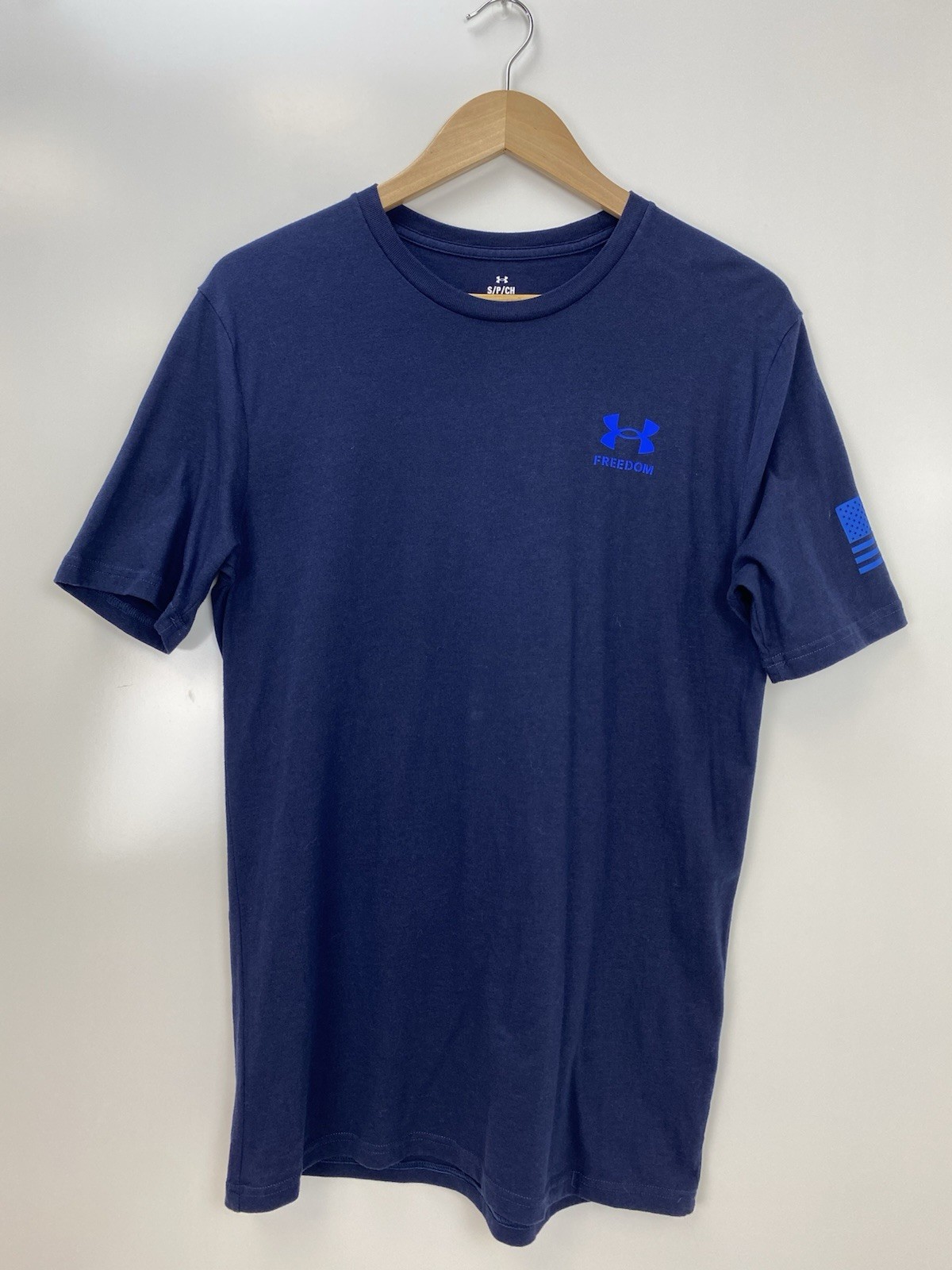 Under Armour Freedom Blue USA Flag Graphic Loose Tee Men S gallery