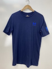 Under Armour Freedom Blue USA Flag Graphic Loose Tee Men S