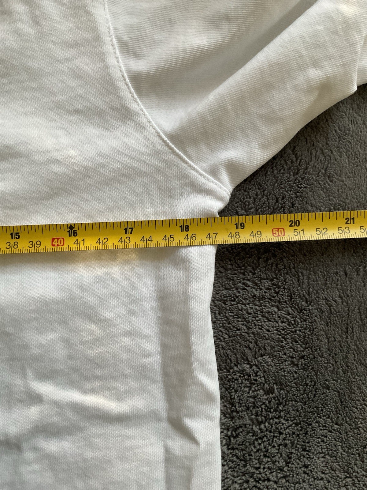 Helmut Lang The Artist Series Adrienne Salinger Mens S White Long Sleeve Tee gallery