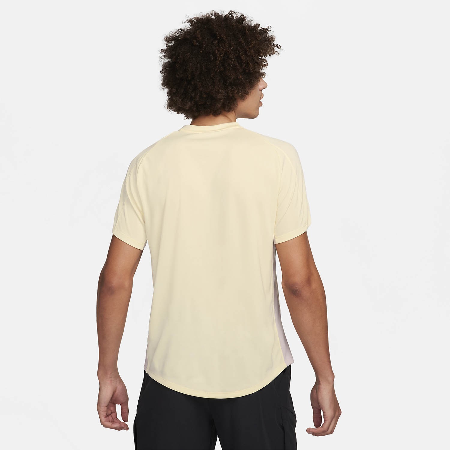 Men's L Large Nike Court Victory Dri-Fit Tennis Shirt Golf CV2982-113 Coconut gallery