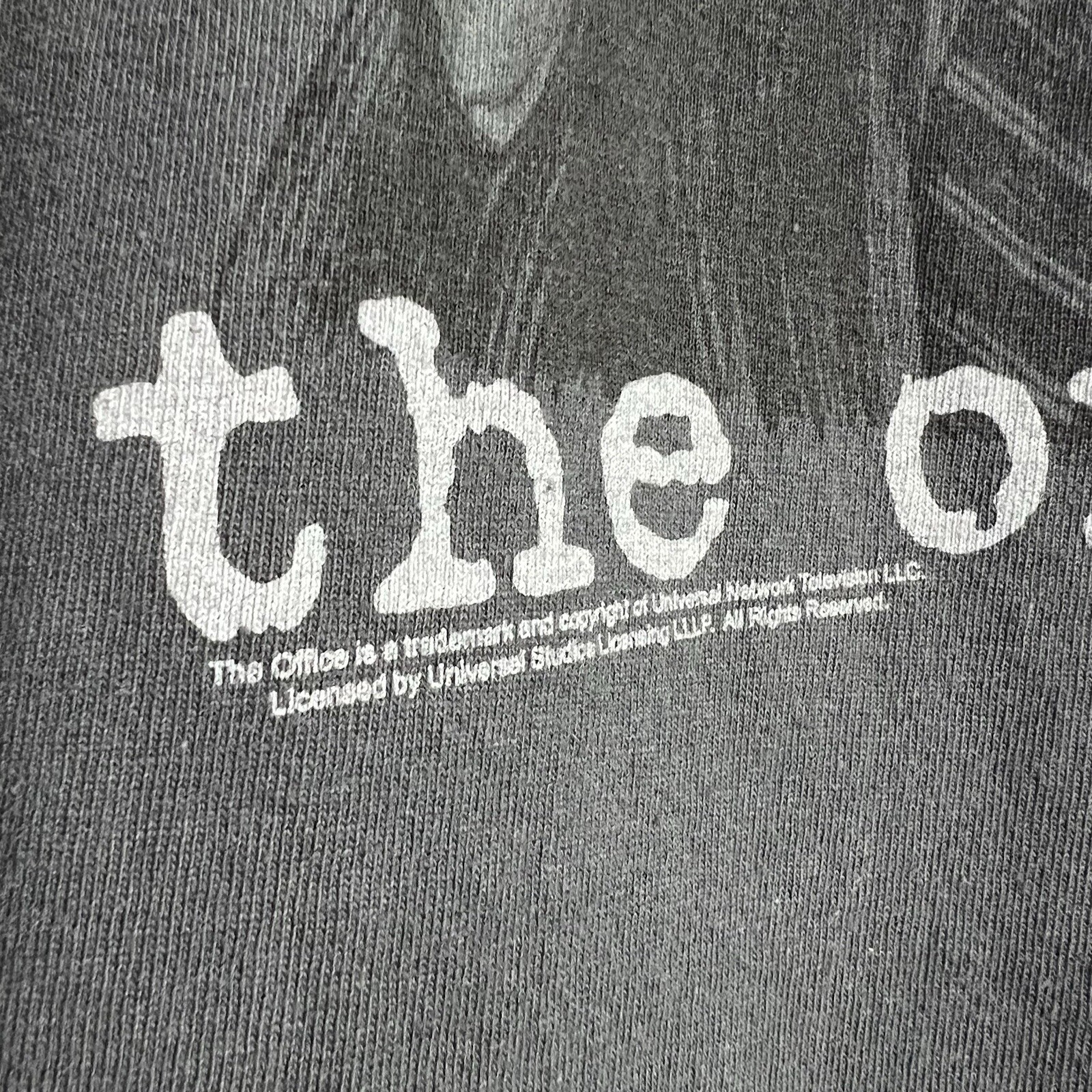 2000s The Office Michael Scott Big Face Promo Short Sleeve T-Shirt Mens Large gallery