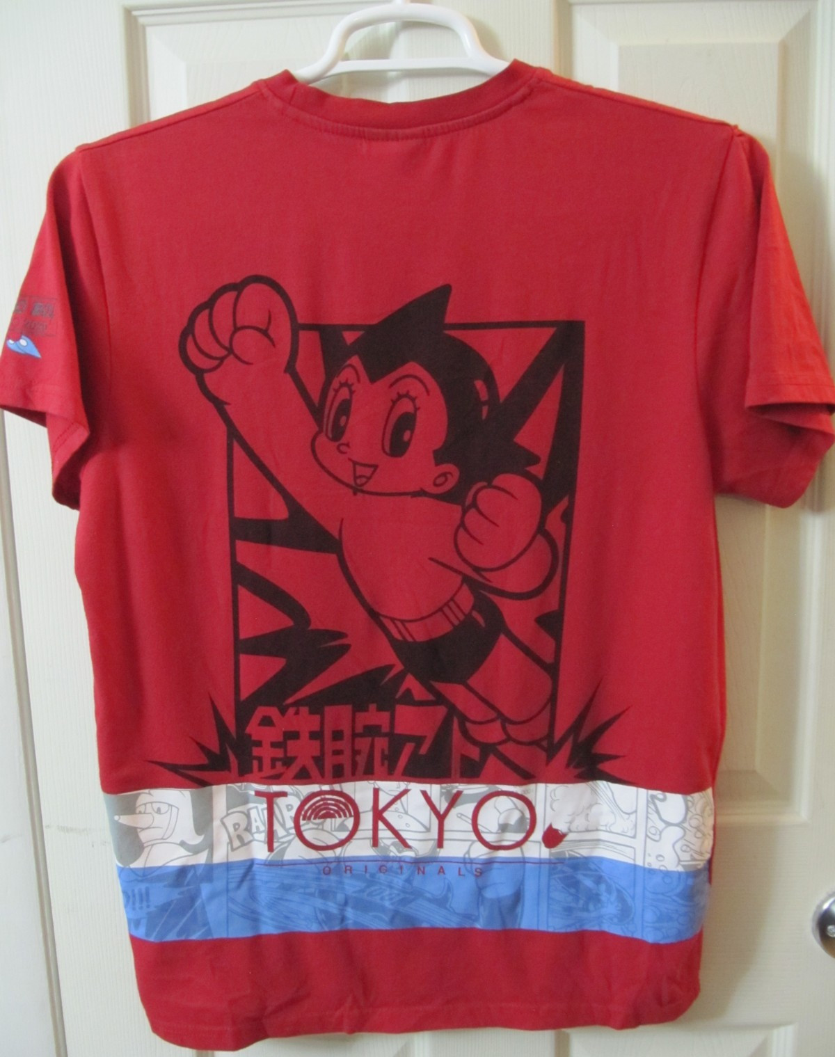 SouthPole X Astro Boy Tokyo Originals 2020 Red 2-Sided T-Shirt Mens Medium