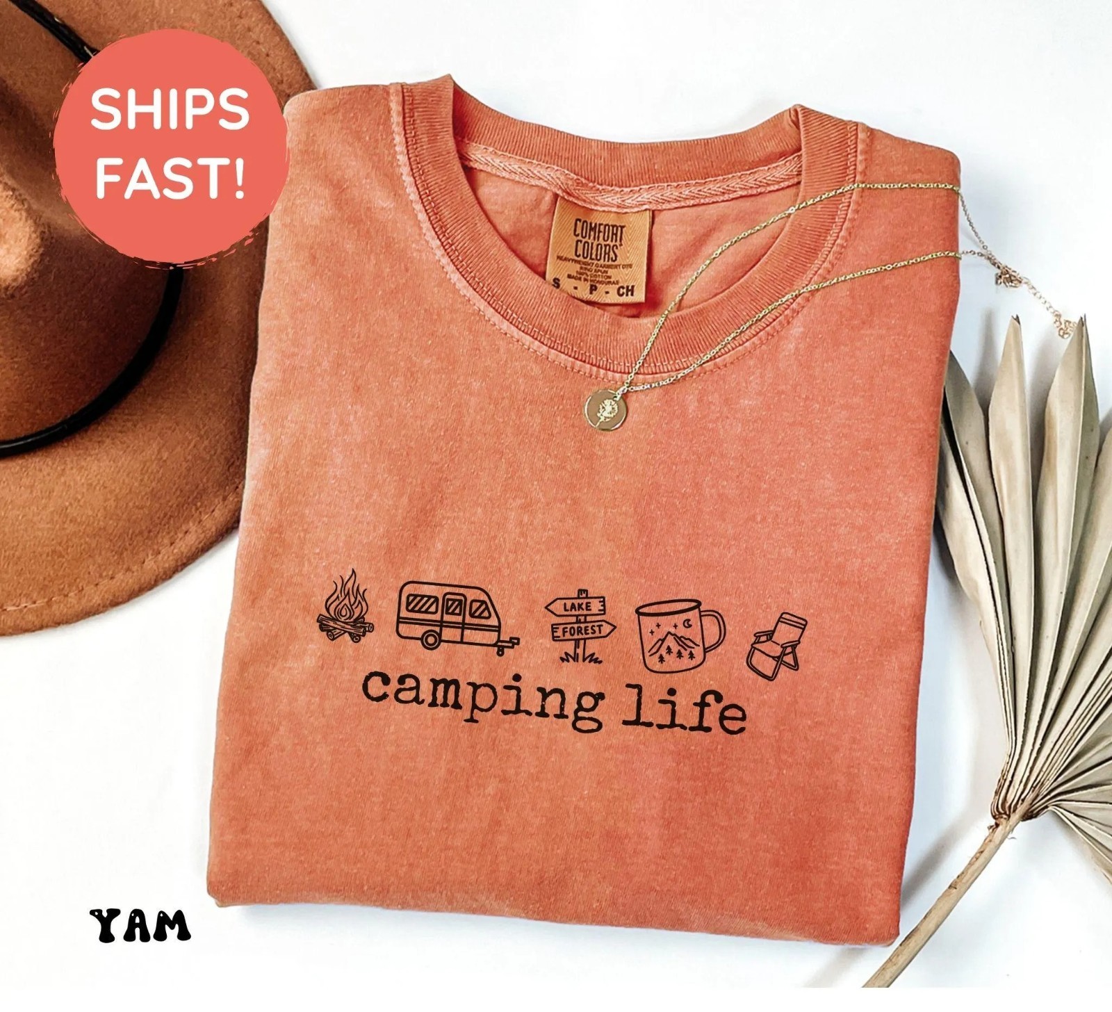 Camping Life Shirts, Camping Shirt, Camper Shirt, Happy Camper T-Shirt gallery