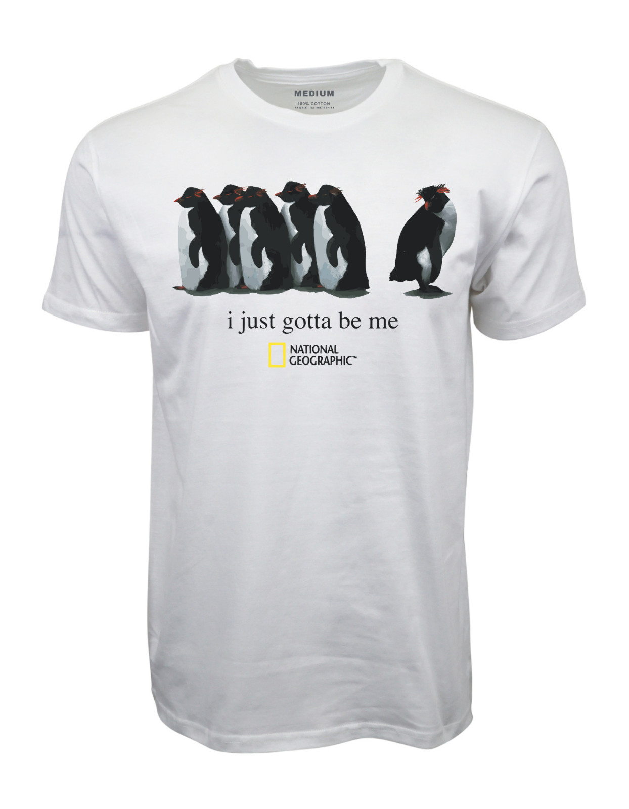 2001 'I JUST GOTTA BE ME' ROCKHOPPER NATIONAL GEOGRAPHIC TEE gallery