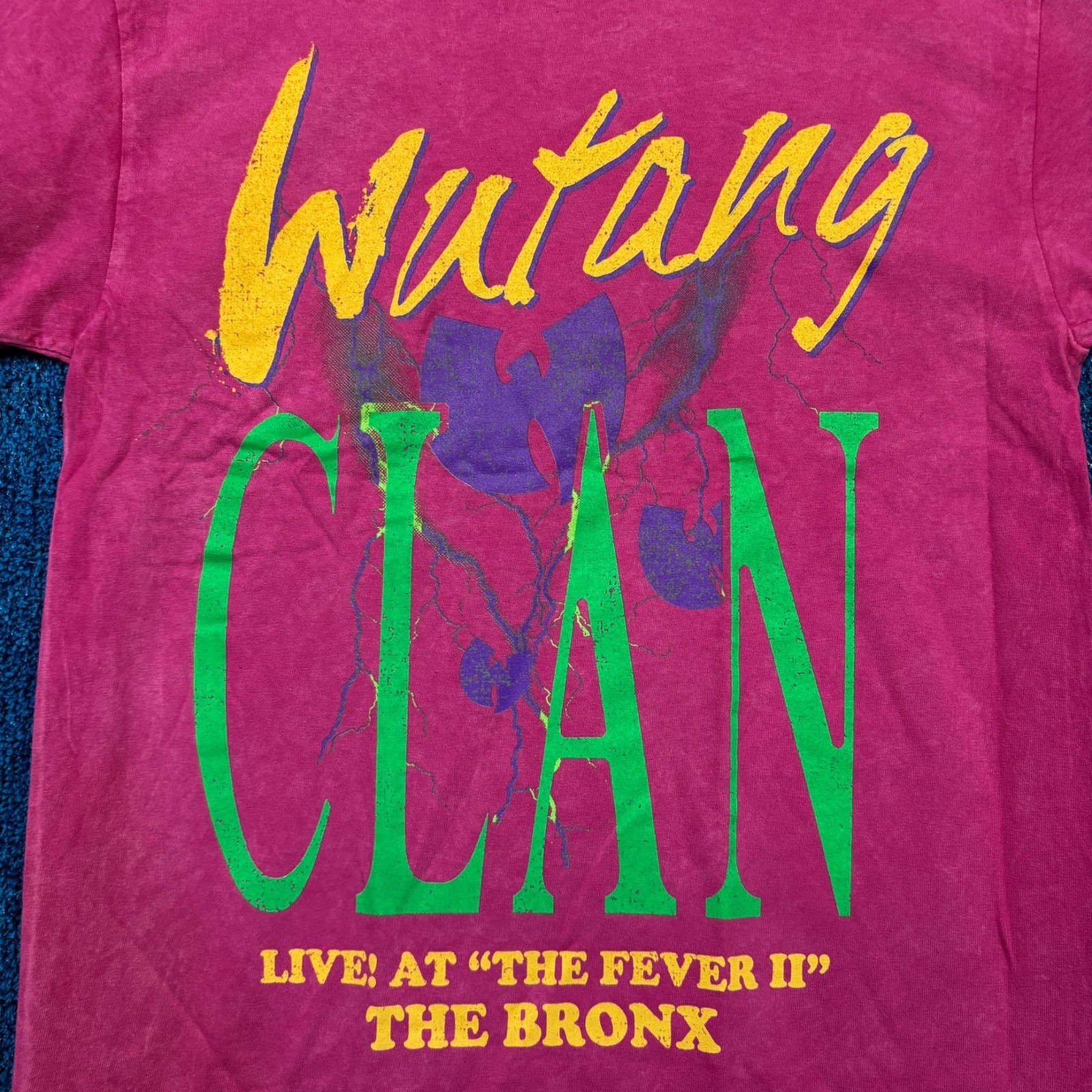 Wu-Tang Clan “Live! at the Fever The Bronx” Graphic T-Shirt Size M gallery