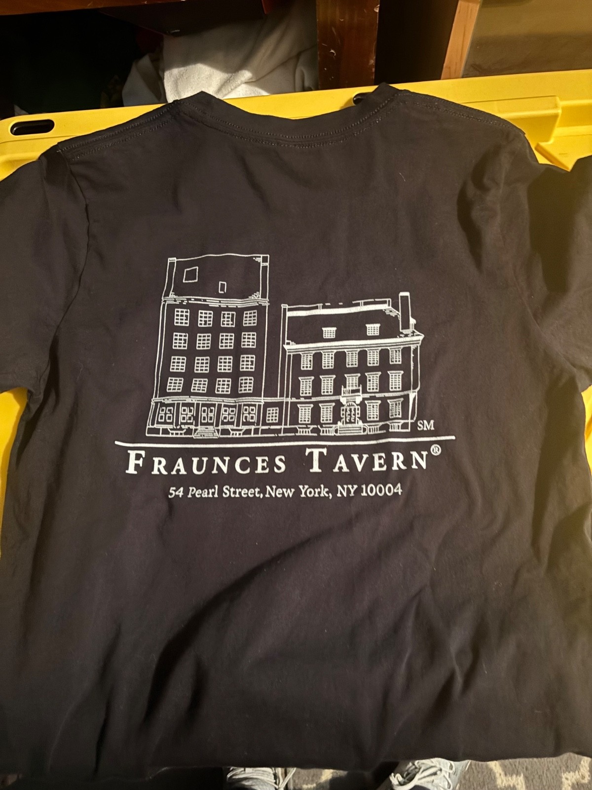 Fraunces Tavern Revolutionary since 1762 T shirtNew York city Mint Black bar gallery
