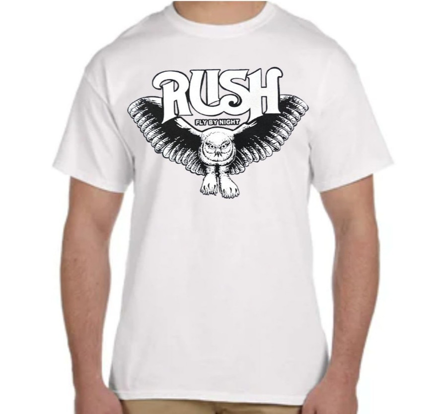 Rush Fly By Night Rock Band Men's T Shirt (Multiple Colors) gallery