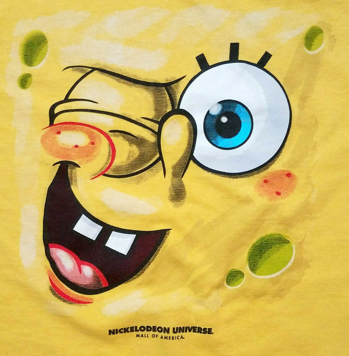 Spongebob Square Pants Large T-Shirt Nickelodeon Universe Mall Of America gallery