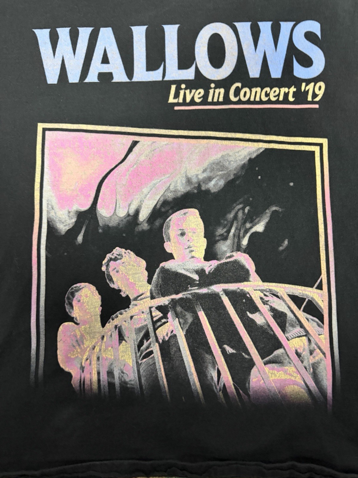Wallows Live in Concert '19 Black Long Sleeve T-Shirt Size M Indie Pop Punk gallery